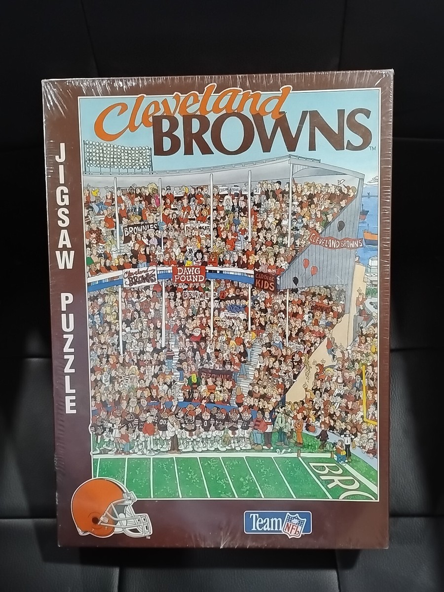 Official NFL Vtg 1994 Cleveland Browns Puzzle SEALED Box NFL