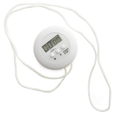 Norpro Digital Timer with 2 ½ Nylon Rope, Battery Included