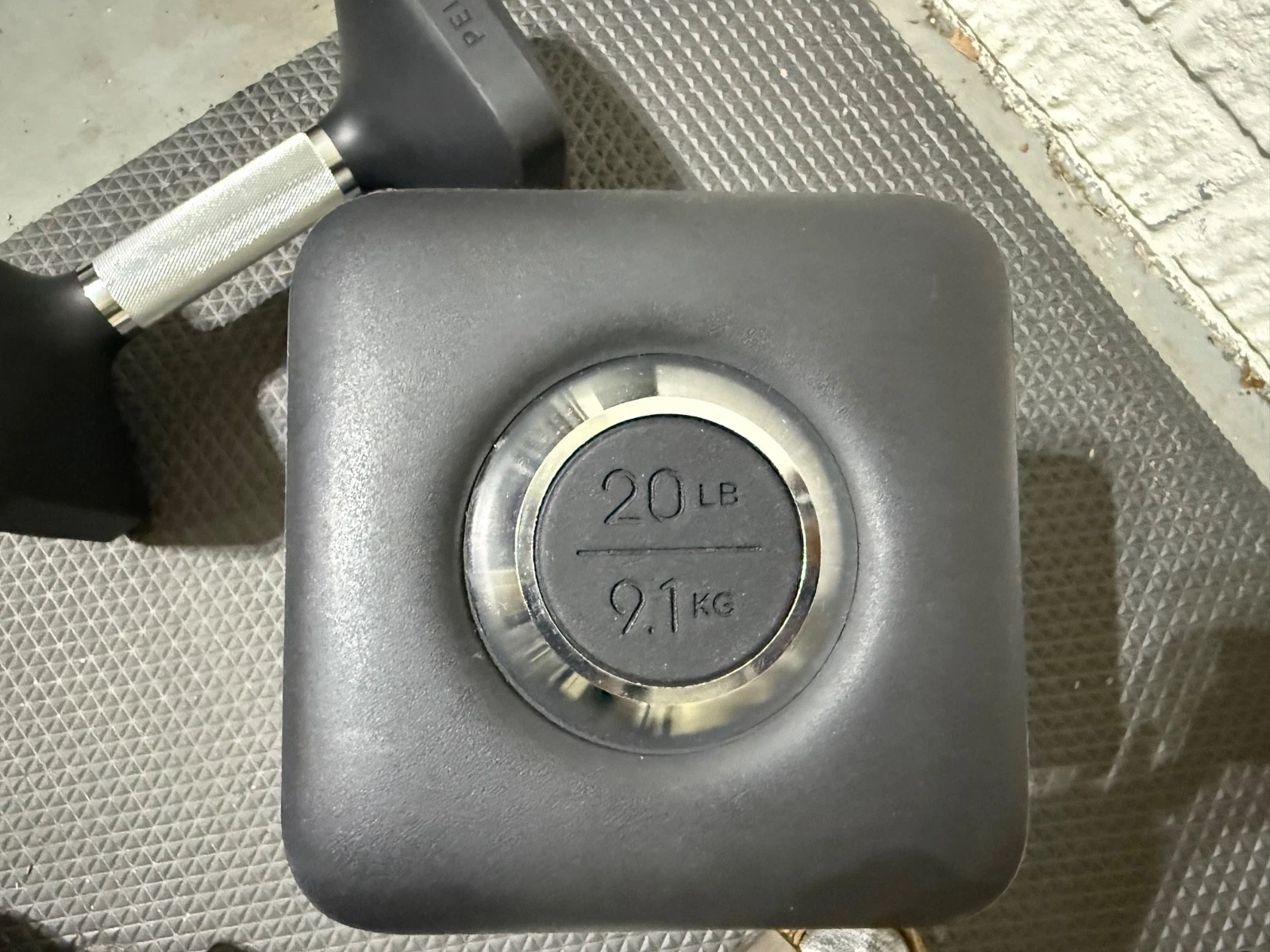 Pair of Peloton 20LB Dumbbells Cast Iron Set
Opens in a new window or tab