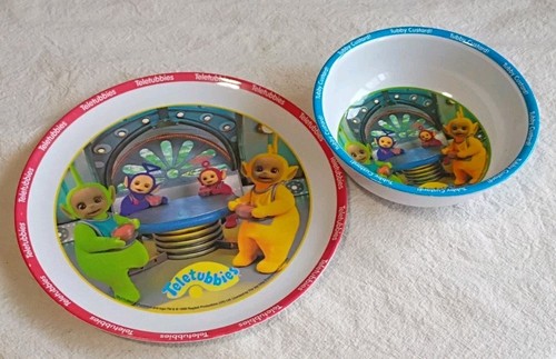 Set Of Zak Designs Teletubbies Children's Plate And Bowl B19