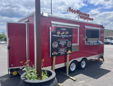Mobile food truck fully equipped with cash payment facilities