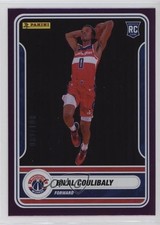 2023 Panini Sticker & Card Collection Purple /100 Bilal Coulibaly Rookie RC 18qd. rookie card picture