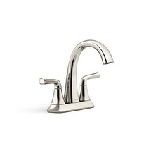 Kohler Sundae Bathroom Sink Faucet - Vibrant Brushed Nickel K-R28796-4D-BN 