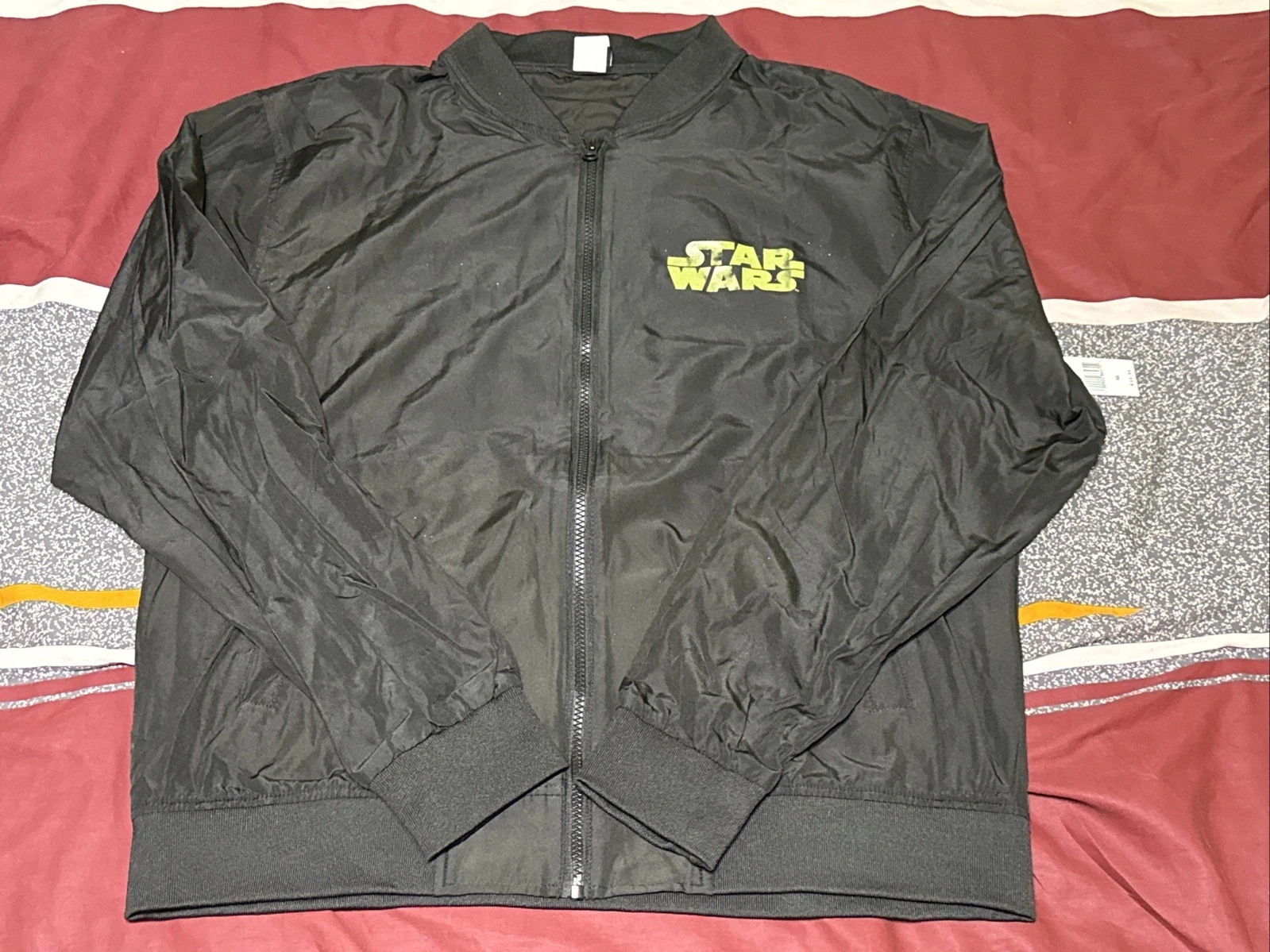 Disney Star Wars Storm Trooper Break the Mold Windbreaker Bomber Jacket Size XL