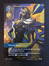 Renata Glasc Chem-Baroness Overnumbered 249/221 Foil NM Riftbound Spiritforged — live eBay listing