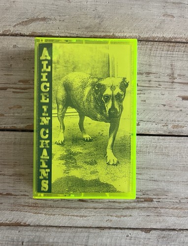 Alice In Chains - Self-Titled 1995 Original Purple Cassette Tape Green Case EX