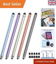 2-in-1 Touch Screen Stylus -  Rubber Tips for Smooth Writing Experience