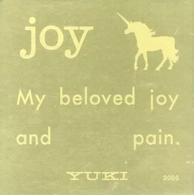 Booklet Tour Book Live Concert Live YUKI joy TOUR 2005 My beloved joy and pain.