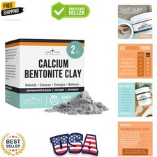 Calcium Bentonite Clay Healing Powder - Pure Pharmaceutical - Face, Body  Ha...