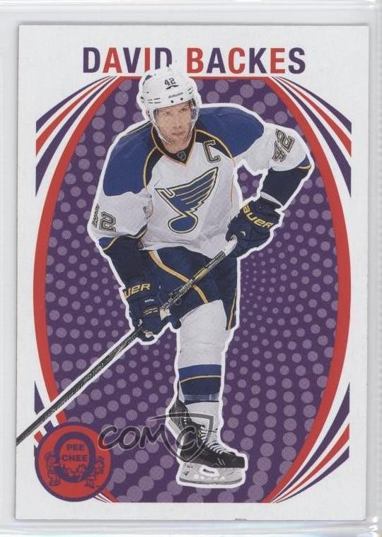 2013-14 O-Pee-Chee Retro David Backes #181 1z4