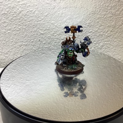 Warhammer 40k- Ork Big Mek metal out of print model MS62941