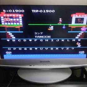 Popeye no Eigo Asobi Famicom Cartridge Only Used Tested Japanese ver