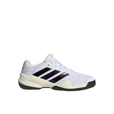 adidas Barricade Tennis Unisex White Sneakers Athletic Shoes SB1158-KI3607