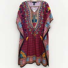 Women's Dashiki African Caftan Dress Hippie Boho Maxi Ethnic Outfit XL