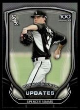 2015 Bowman Chrome Scouts Update Spencer Adams Rookie Chicago White Sox #BSU-SA