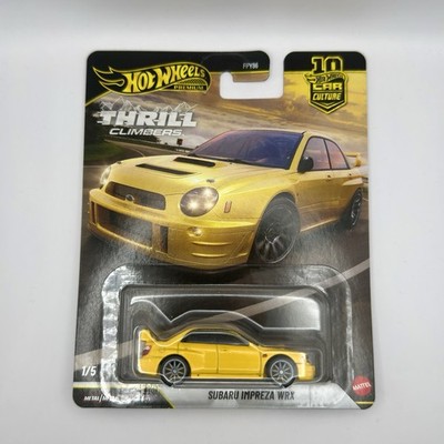 Hot Wheels Subaru Impreza WRX Premium Car Culture Thrill Climbers STi neu OVP