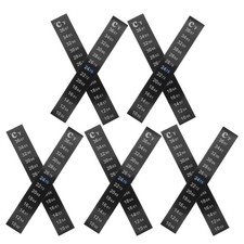 10 Pcs Indoor LCD Temperature Sticker Fish Aquarium Thermometer Liquid on Tape