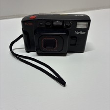 Vivitar TL125 Auto Focus Tele/Wide 35MM Film Camera - TESTED