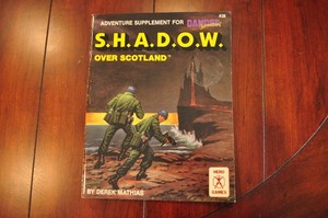S.H.A.D.O.W Over Scotland #28 Hero Games Danger International RPG