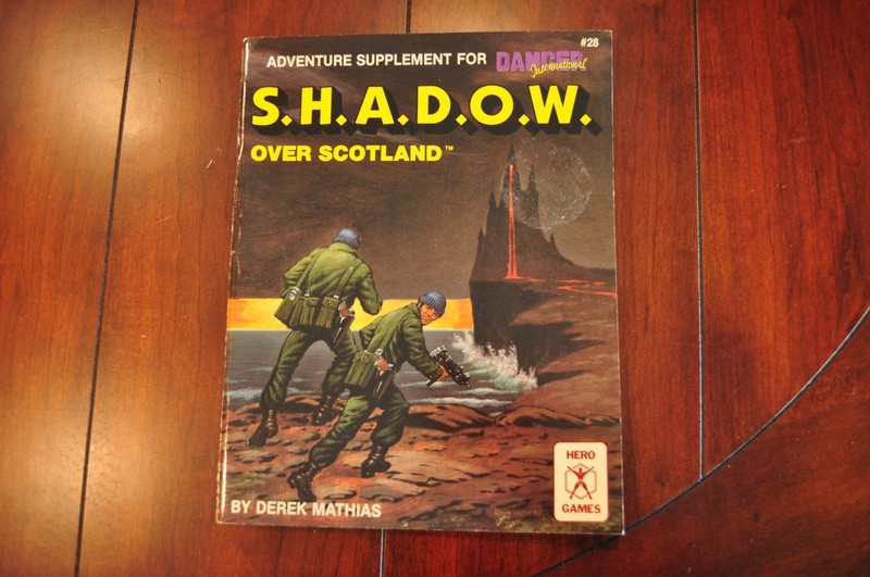 S.H.A.D.O.W Over Scotland #28 Hero Games Danger International RPG