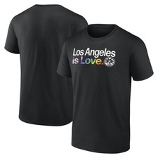 Men's  Black Los Angeles Sparks City Pride T-Shirt