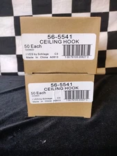 100 pc Large 4" Hooks All Purpose Screw Hook (Load 100 lbs) H.B. Schlage New