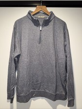 Genteal Męski Bawełna/Modal Ćwierć-zamek błyskawiczny Węgiel drzewny Rozmiar Large