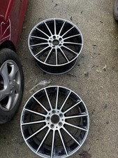 2x MERCEDES E CLASS TURBINE AMG 20” 9j REAR ALLOY WHEEL A2134012300
