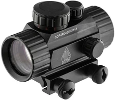 UTG Red Dot Sight w-Integral Mount 38mm Tube 4.0MOA Fits Picatinny SCP-RD40RGW-A