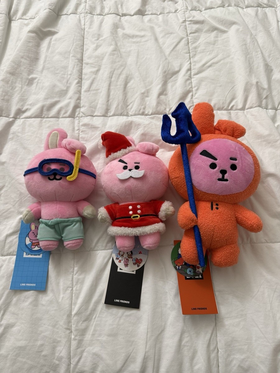 BTS Official BT21 Jungkook Cooky Plush Set of 3 [New with Tags] | eBay
