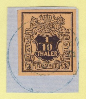## AD Hannover MiNr 5 Bfst. KATALOGWERT=75 EUR tiefst BPP GEPRÜFT LUXUS ##