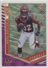 2018 Donruss Elite Rookies Purple 23/99 Mark Walton #195 0e3
