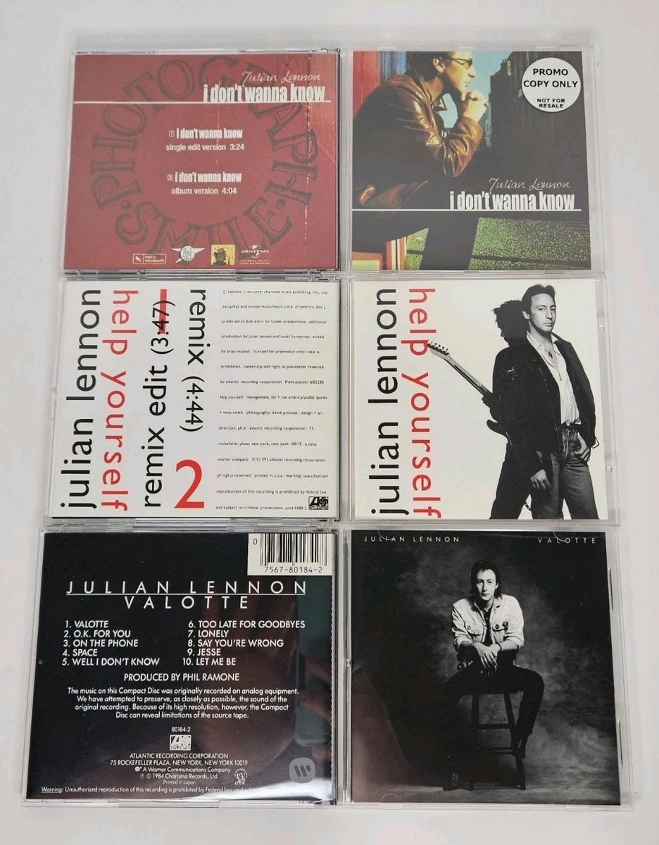Single Julian Lennon Music CDs for sale | eBay