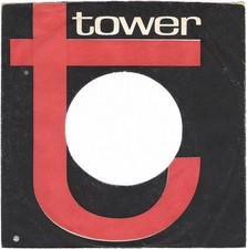 Company Sleeve 45 Tower - Black w/ Orange Lowercase "t" 1964-1966 Trademark R