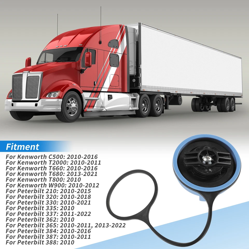 No.908022301 Diesel Exhaust Fluid Tank Cap DEF for Kenworth for Peterbilt Foto 2 de 4