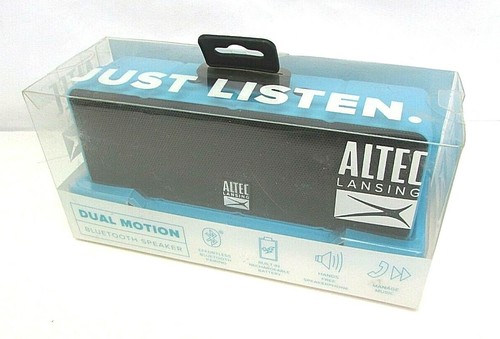 Altec Lansing Dual Motion Bluetooth Speaker, Rechargeable, Shelf Worn Box-NEW  - Afbeelding 1 van 3