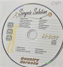 SS-C422    COUNTRY    SINGER'S SOLUTION  KARAOKE CDG
