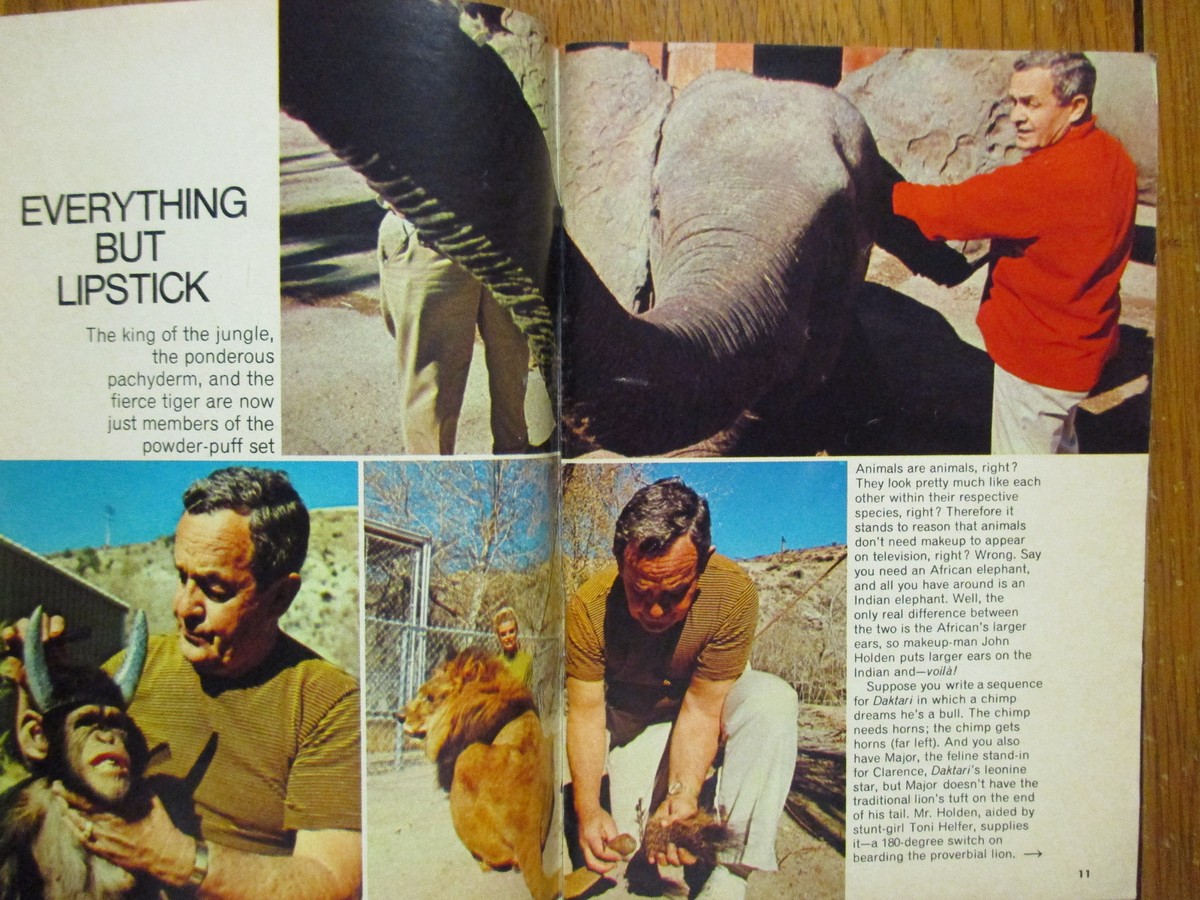 テレビ April 6-1968 TV Guide(MARSHALL THOMPSON/JOHN HOLDEN//BARBARA