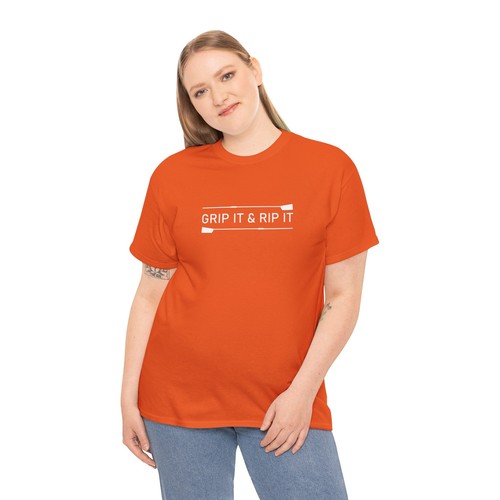 Rowing Sculling Sweep Regatta T-Shirt - Grip It & Rip It w Oars - 13 Colors! - Picture 67 of 156