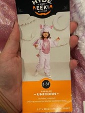Brand New Kids Unicorn Hooded One-Piece Costume - super soft and comfy 