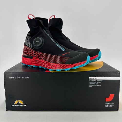 La Sportiva Women's Cyklon Cross GTX Trail Running Shoes sz 7.5 EU 38.5 Black/Hi - Picture 2 of 7