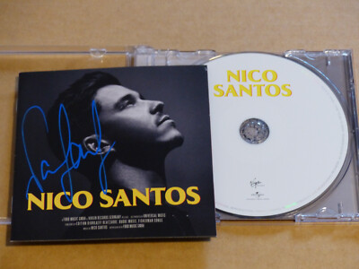 NICO SANTOS signed autograph signed on ''SAME'' CD cover