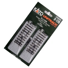 NEW Kato UniTrack 109mm (4 1/4") Bumper Track (2 pcs) HO Scale 2-170