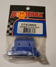 Duratrax Front Bulkhead Blue Nitro Evader ST BX Truck Buggy NEVST Rc DTXC6823
