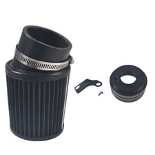 Black Air Filter Adapter Kit For Predator 212cc Go Kart Mini Bike 6.5HP Engine