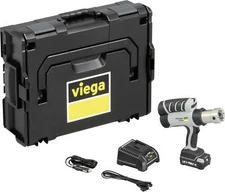 Viega Pressgun 6 / Pressgun 6 plus mit Li-Ion Akku, Ladegerät und Werkzeugkoffer