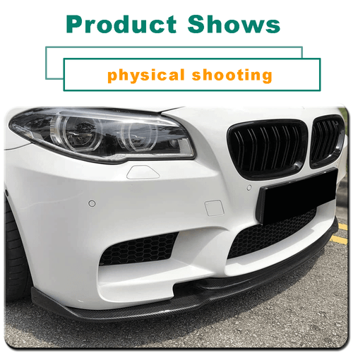 Carbon Frontlippe Frontspoiler Spoiler Lippe Passt für BMW 5ER F10 M5 2012-2016 - Picture 4 of 11