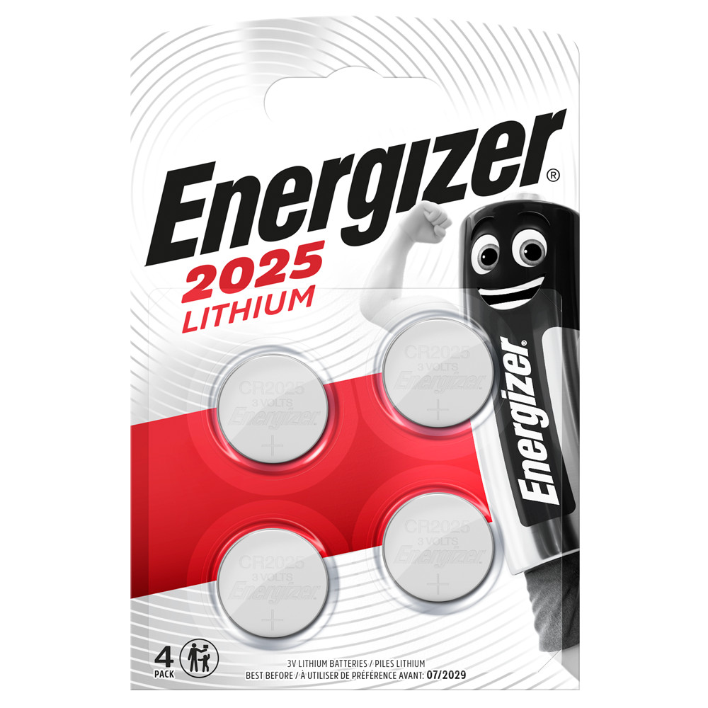 4x ENERGIZER 2025 CR2025 Batteries DL2025 3V Lithium Coin Cell *EXPIRY 06/2033* - Image 19