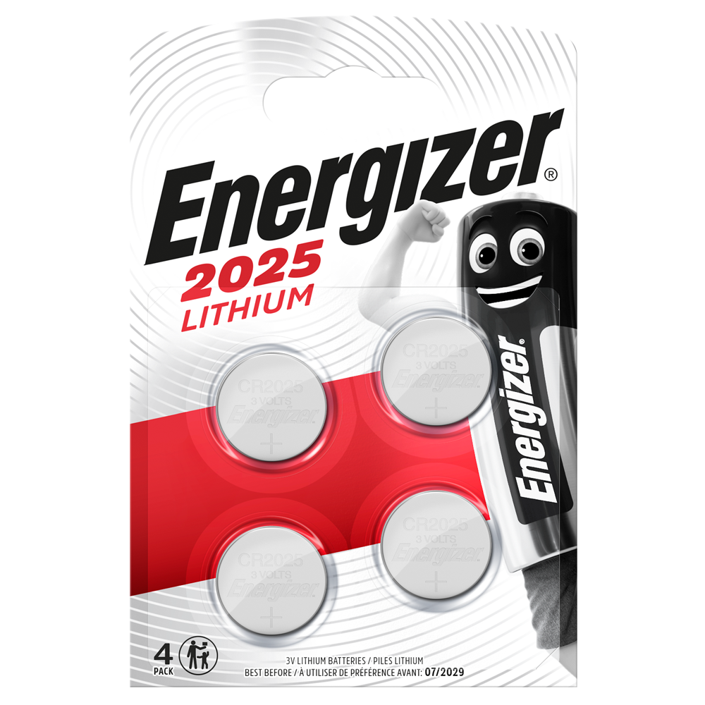 4x ENERGIZER 2025 CR2025 Batteries DL2025 3V Lithium Coin Cell *EXPIRY 06/2033* - Image 19