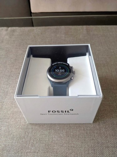Fossil Q Sports FTW4021 Silicone Strap Smart Watch Touch Screen Blue FTW4021 - Picture 6 of 6
